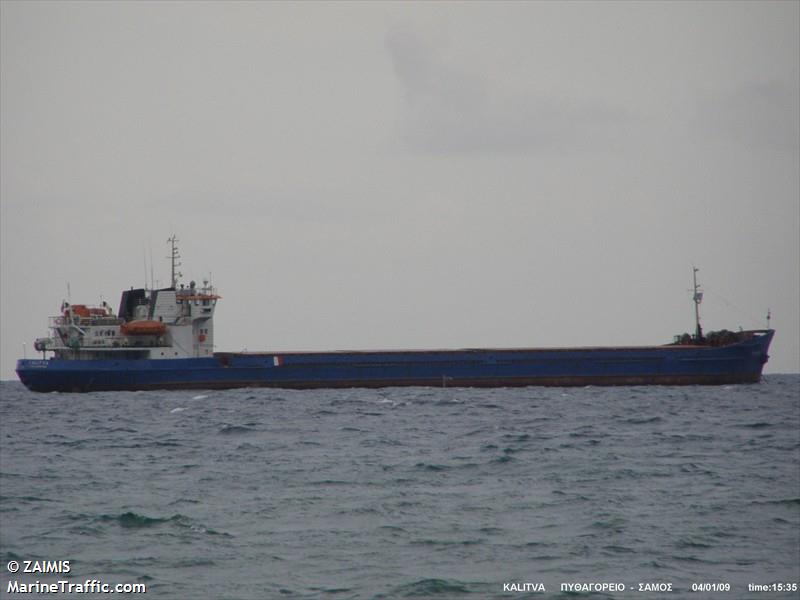 kalitva (General Cargo Ship) - IMO 8899067, MMSI 273437050, Call Sign UFCD under the flag of Russia