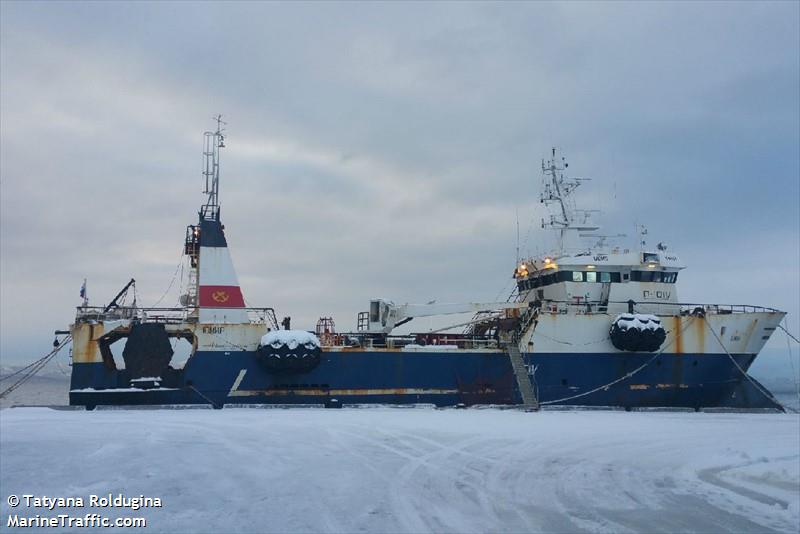 ymir (Fishing Vessel) - IMO 8709822, MMSI 273446920, Call Sign UEHO under the flag of Russia
