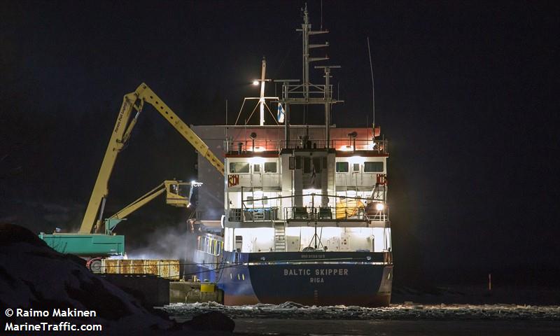 baltic skipper (General Cargo Ship) - IMO 9138185, MMSI 275515000, Call Sign YLRF under the flag of Latvia