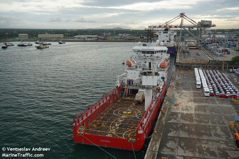 skandi hawk (Offshore Tug/Supply Ship) - IMO 9480734, MMSI 311000399, Call Sign C6BY3 under the flag of Bahamas