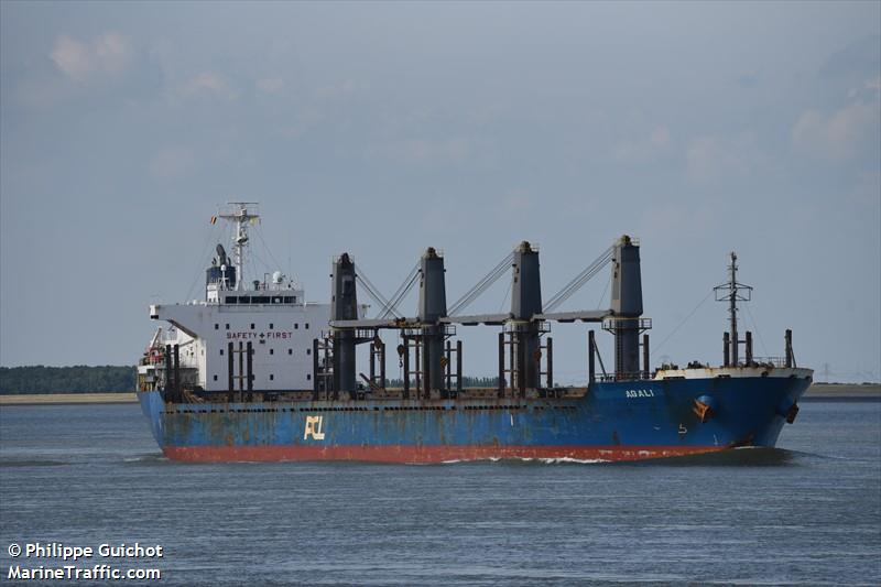 agali (Bulk Carrier) - IMO 9641819, MMSI 311001014, Call Sign C6EV7 under the flag of Bahamas