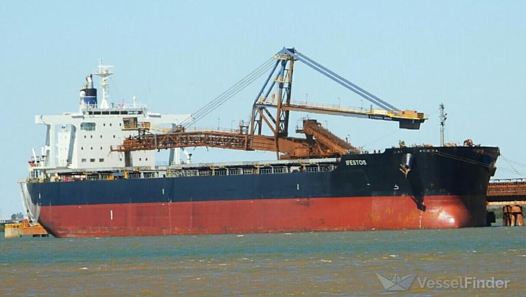 ifestos (Bulk Carrier) - IMO 9574133, MMSI 311001026, Call Sign C6EX3 under the flag of Bahamas