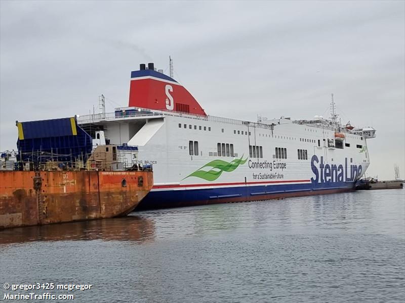 stena baltica (Passenger/Ro-Ro Cargo Ship) - IMO 9329851, MMSI 311001029, Call Sign C6EX6 under the flag of Bahamas