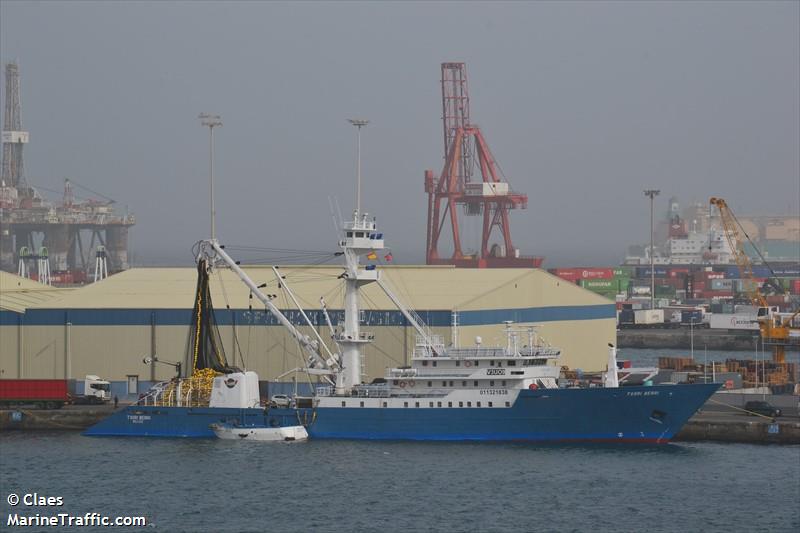 txori berri (Fishing Vessel) - IMO 9006033, MMSI 312590000, Call Sign V3UO9 under the flag of Belize