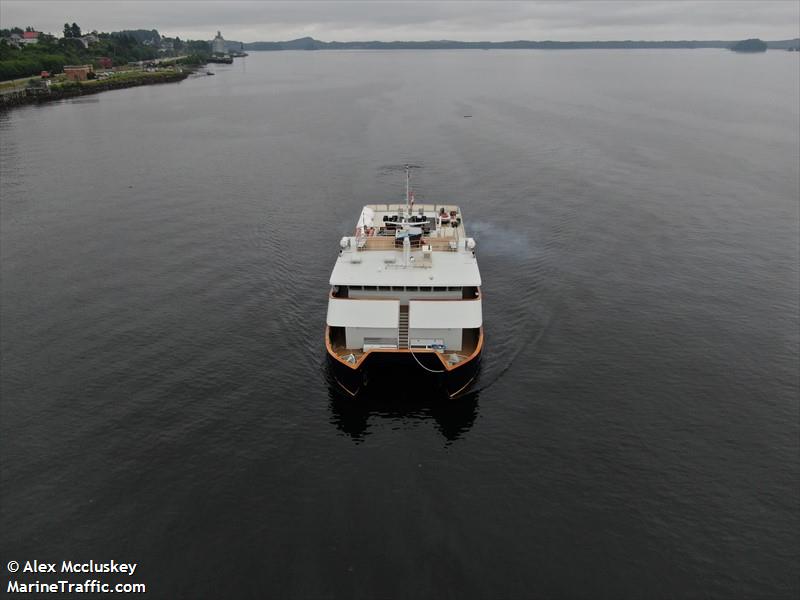 cascadia (Passenger (Cruise) Ship) - IMO 8745216, MMSI 316039288, Call Sign CFA2941 under the flag of Canada