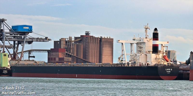 lake d (Bulk Carrier) - IMO 9590840, MMSI 352979000, Call Sign 3FKW under the flag of Panama