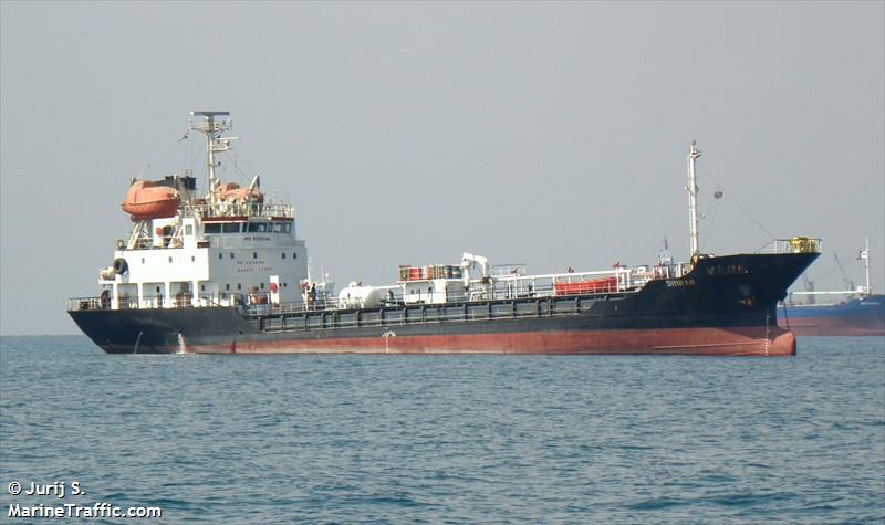 simran (Bitumen Tanker) - IMO 9136644, MMSI 356762000, Call Sign HO4359 under the flag of Panama