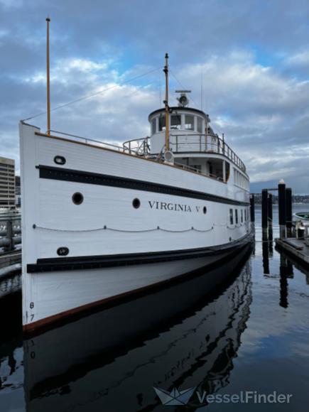 virginia v (Passenger ship) - IMO , MMSI 367311060, Call Sign WDD9410 under the flag of United States (USA)