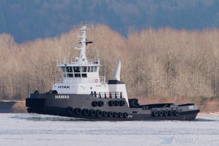 hawaii (Towing vessel) - IMO , MMSI 367578770, Call Sign WDI5794 under the flag of United States (USA)