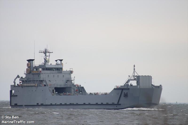 usav mg robert small (Landing Craft) - IMO 9408750, MMSI 369872000, Call Sign AABF under the flag of United States (USA)