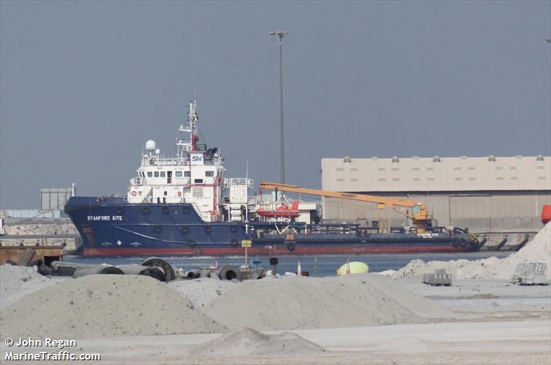 stanford kite (Offshore Tug/Supply Ship) - IMO 9590151, MMSI 375588000, Call Sign J8B4316 under the flag of St Vincent & Grenadines