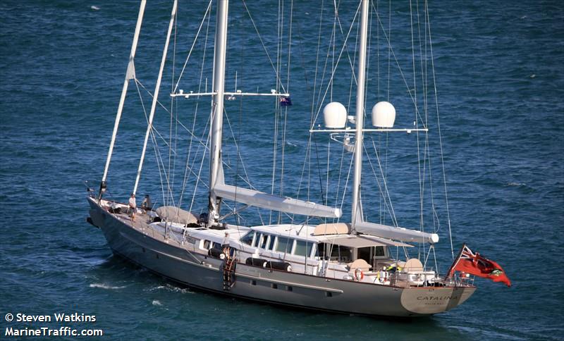 sy catalina (Pleasure craft) - IMO , MMSI 378399000, Call Sign ZJL9756 under the flag of British Virgin Islands