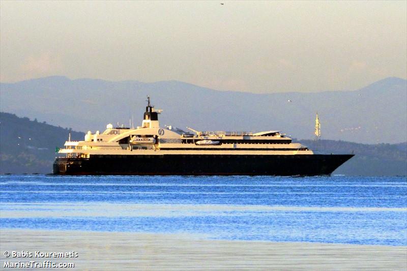 turama (Yacht) - IMO 8907216, MMSI 403051000, Call Sign HZFR under the flag of Saudi Arabia