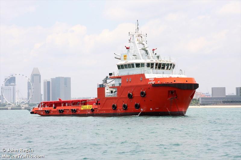 lachung (Offshore Tug/Supply Ship) - IMO 9697739, MMSI 419000959, Call Sign AWJB under the flag of India
