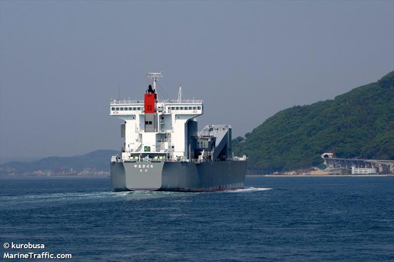 yamasakura (Self Discharging Bulk Carrier) - IMO 9634816, MMSI 431004122, Call Sign JD3440 under the flag of Japan
