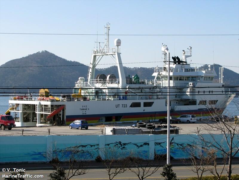 tam hae 2 (Research Vessel) - IMO 9131175, MMSI 440238000, Call Sign DSEO8 under the flag of Korea