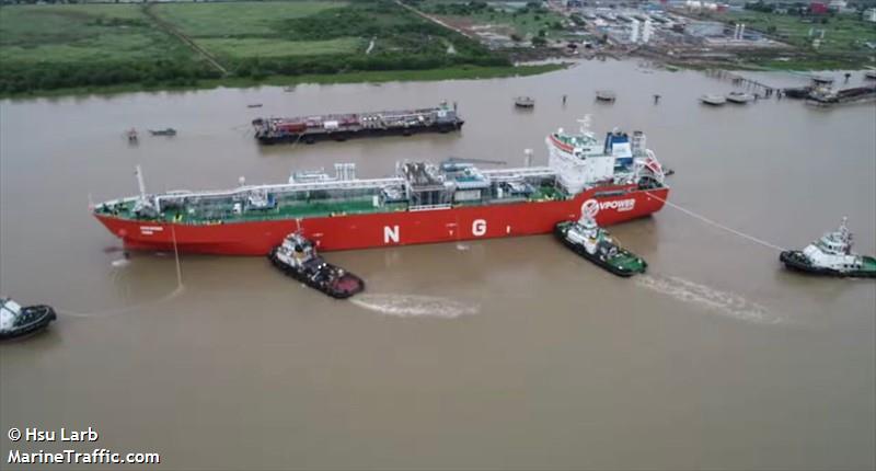 cntic vpowerglobal (LNG Tanker) - IMO 9696735, MMSI 477468400, Call Sign VRTC9 under the flag of Hong Kong