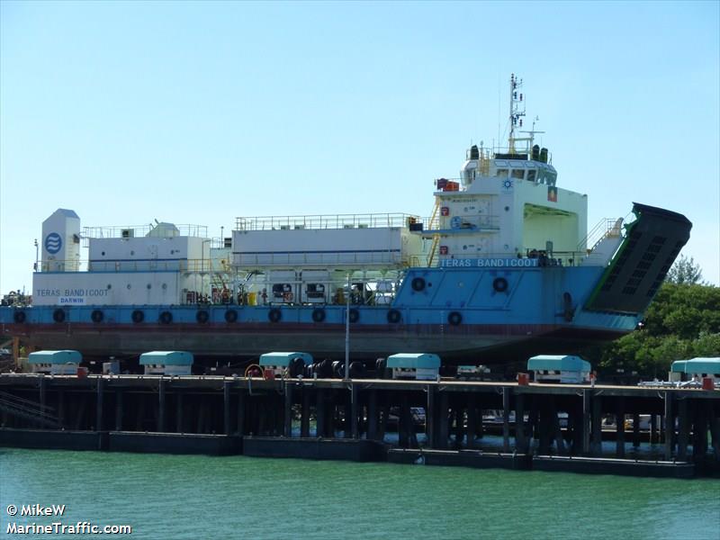 teras bandicoot (Landing Craft) - IMO 9594391, MMSI 503006170, Call Sign VJN4513 under the flag of Australia