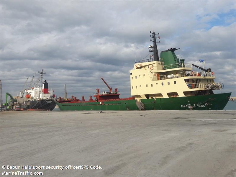 abf talal (General Cargo Ship) - IMO 8024856, MMSI 511100405, Call Sign T8A3544 under the flag of Palau