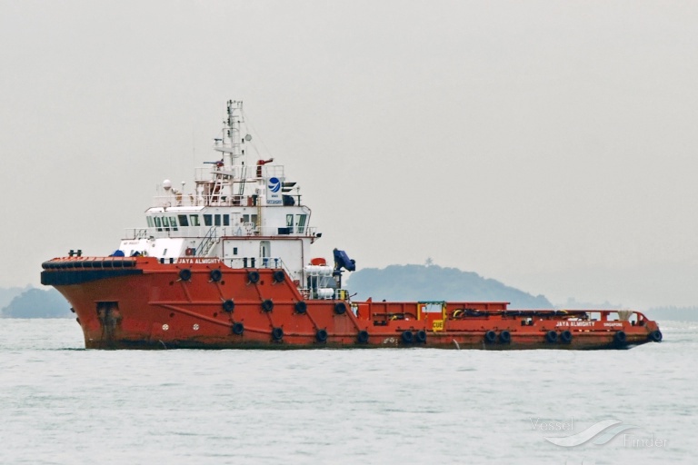 ops aqeela (Offshore Tug/Supply Ship) - IMO 9582207, MMSI 525201478, Call Sign YDGT2 under the flag of Indonesia