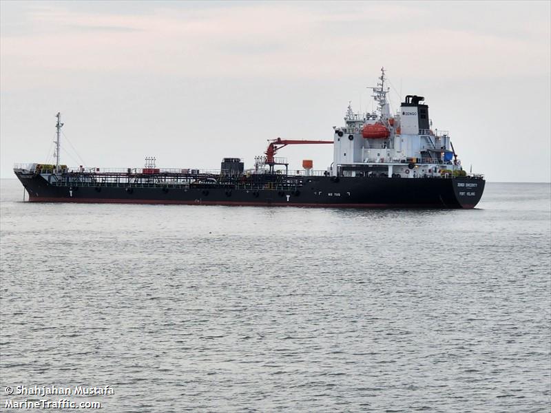 zengo sincerity (Chemical/Oil Products Tanker) - IMO 9269398, MMSI 533132049, Call Sign 9M2248 under the flag of Malaysia