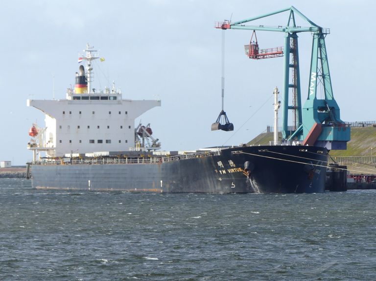 chola virtue (Bulk Carrier) - IMO 9267601, MMSI 563125600, Call Sign 9V6913 under the flag of Singapore