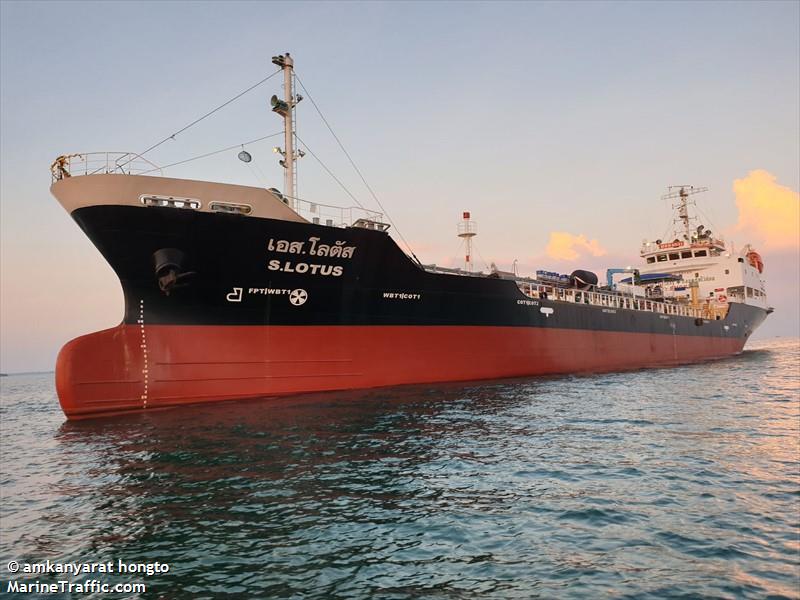 s.lotus (Oil Products Tanker) - IMO 9158769, MMSI 567068900, Call Sign HSB6531 under the flag of Thailand