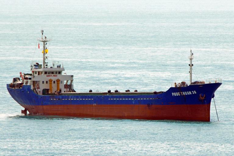 phuc thuan 36 (Bulk Carrier) - IMO 9565259, MMSI 574972000, Call Sign XVFH under the flag of Vietnam