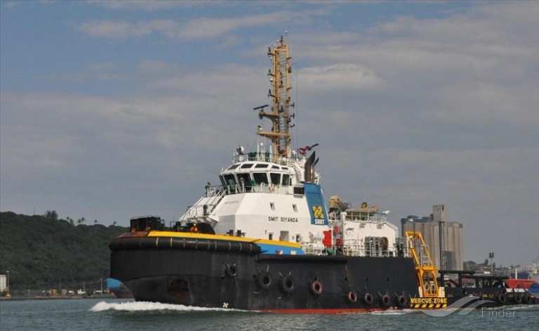 siyanda (Anchor Hoy) - IMO 9479709, MMSI 601988100, Call Sign ZR7753 under the flag of South Africa