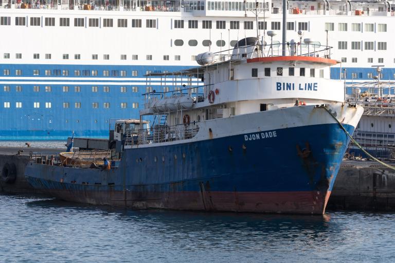 djon dade (Passenger Ship) - IMO 6908802, MMSI 617008000, Call Sign D4BY under the flag of Cape Verde