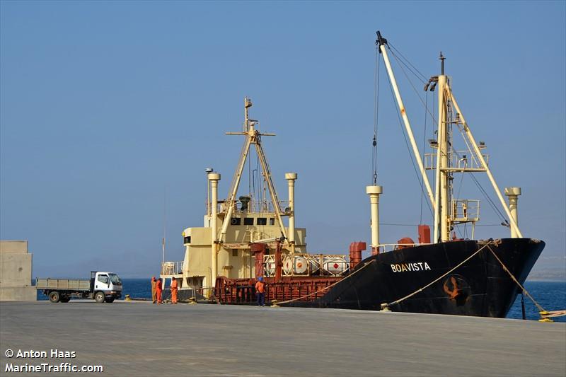 boavista (General Cargo Ship) - IMO 7332763, MMSI 617023000, Call Sign D4BN under the flag of Cape Verde