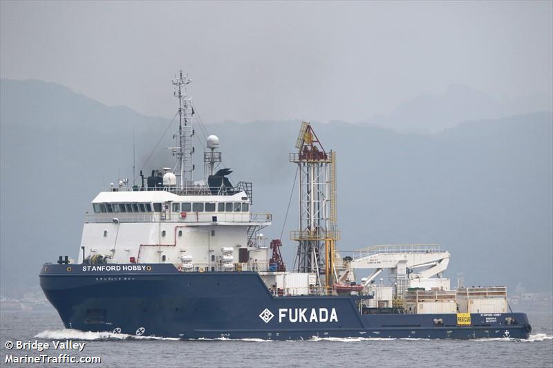 stanford hobby (Offshore Support Vessel) - IMO 9570979, MMSI 636016737, Call Sign D5GG8 under the flag of Liberia