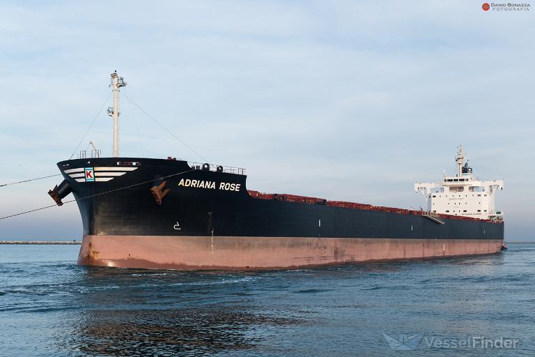 adriana rose (Bulk Carrier) - IMO 9727467, MMSI 636020374, Call Sign D5YX6 under the flag of Liberia