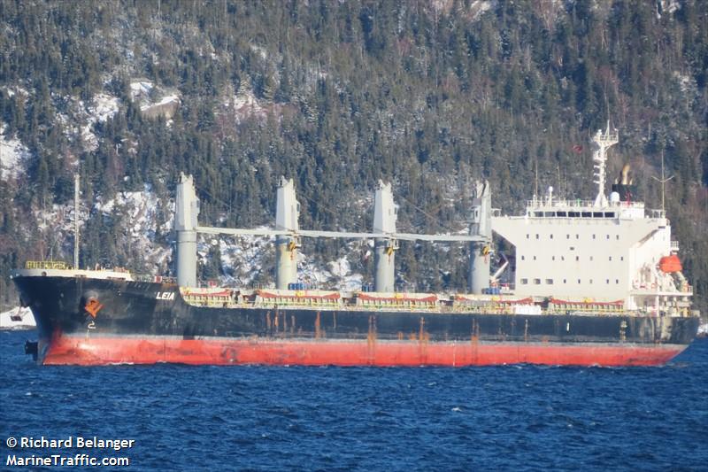 leia (Bulk Carrier) - IMO 9574028, MMSI 636020375, Call Sign D5YX7 under the flag of Liberia