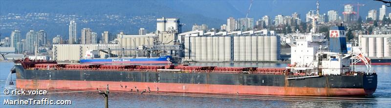 star jeannette (Bulk Carrier) - IMO 9619804, MMSI 636020418, Call Sign D5ZD5 under the flag of Liberia