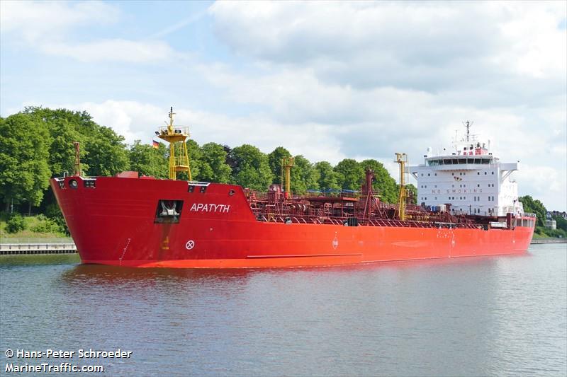 mt apatyth (Chemical/Oil Products Tanker) - IMO 9247388, MMSI 209763000, Call Sign 5BJC4 under the flag of Cyprus