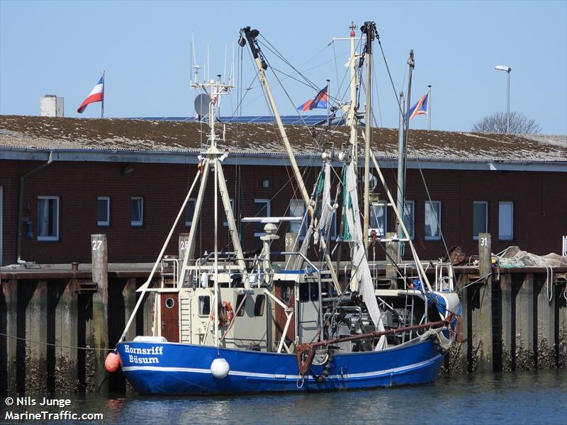 sd5 hornsriff (Fishing vessel) - IMO , MMSI 211193000, Call Sign DIUE under the flag of Germany