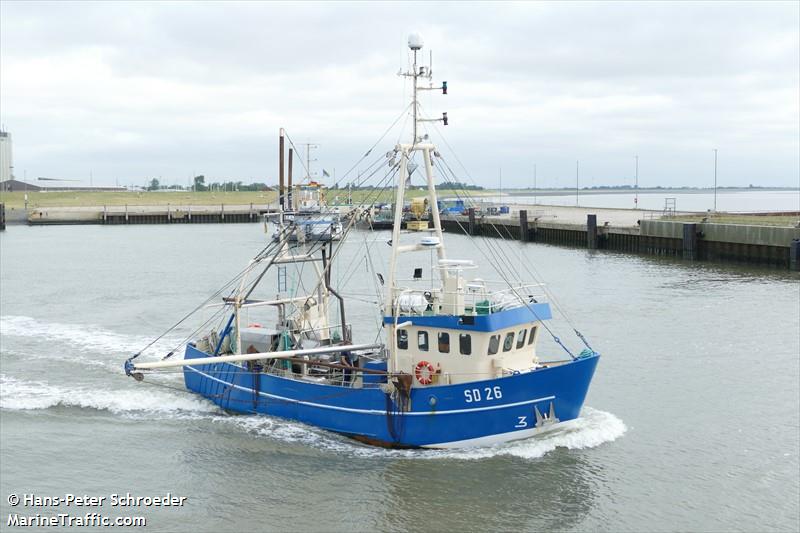 paloma - g (Fishing vessel) - IMO , MMSI 211396000, Call Sign DIWG under the flag of Germany