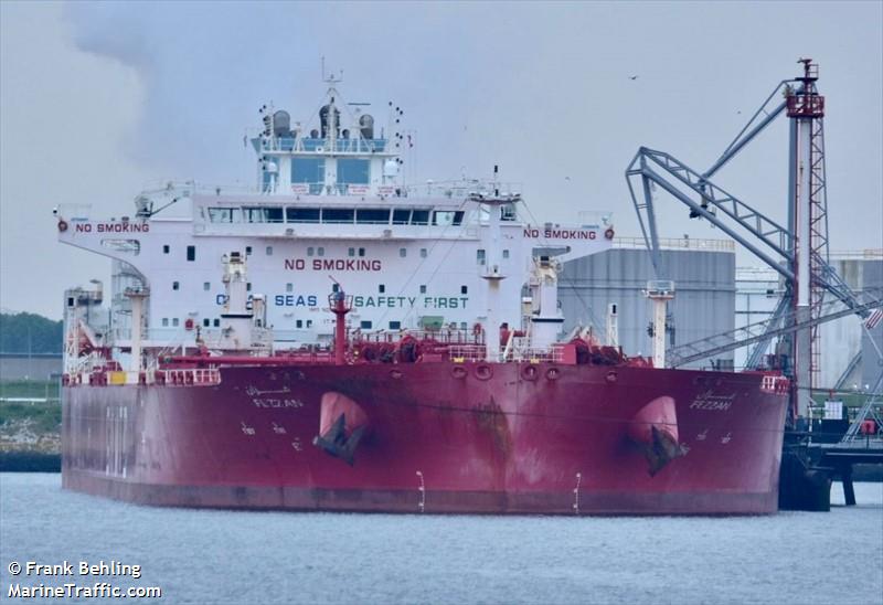 fezzan (Crude Oil Tanker) - IMO 9888730, MMSI 215989000, Call Sign 9HA5405 under the flag of Malta
