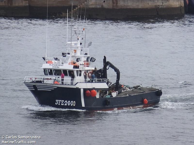 playa de covas (Fishing vessel) - IMO , MMSI 224012850, Call Sign EA4862 under the flag of Spain