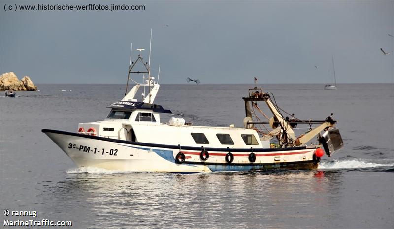 cap vermell (Fishing vessel) - IMO , MMSI 224056740, Call Sign EA5891 under the flag of Spain