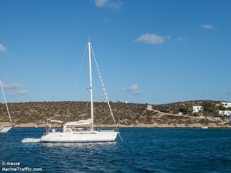 arraial (Sailing vessel) - IMO , MMSI 227066730, Call Sign FL3994 under the flag of France