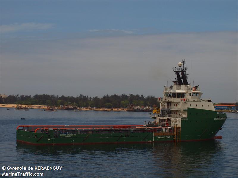 bourbon explorer 502 (Offshore Tug/Supply Ship) - IMO 9653898, MMSI 228064600, Call Sign FITE under the flag of France
