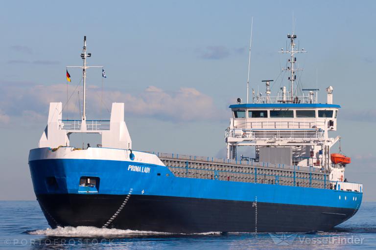 prima lady (General Cargo Ship) - IMO 9195652, MMSI 230693000, Call Sign OJTT under the flag of Finland