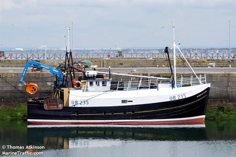 rebekah.jayne (Fishing vessel) - IMO , MMSI 232003730 under the flag of United Kingdom (UK)