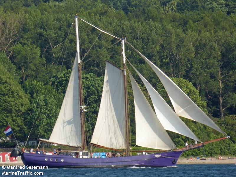 twister (Sailing vessel) - IMO , MMSI 244730035, Call Sign PI8161 under the flag of Netherlands