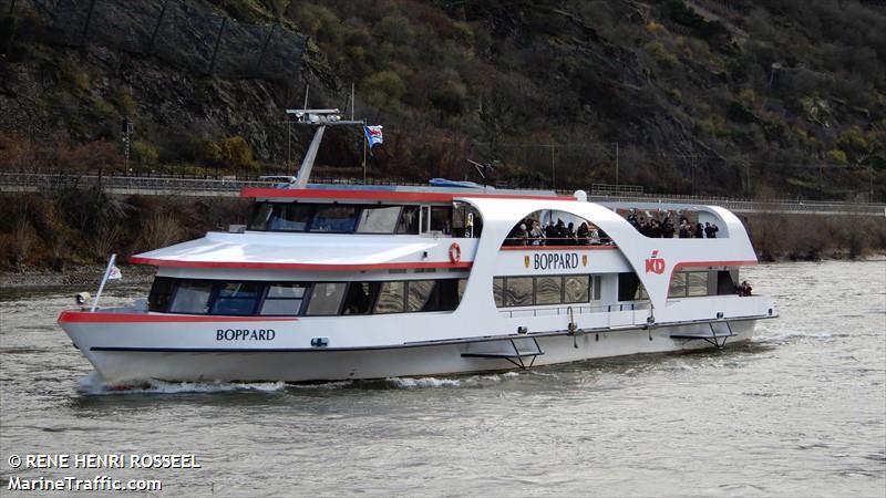 boppard (Passenger ship) - IMO , MMSI 244820528, Call Sign PF5064 under the flag of Netherlands