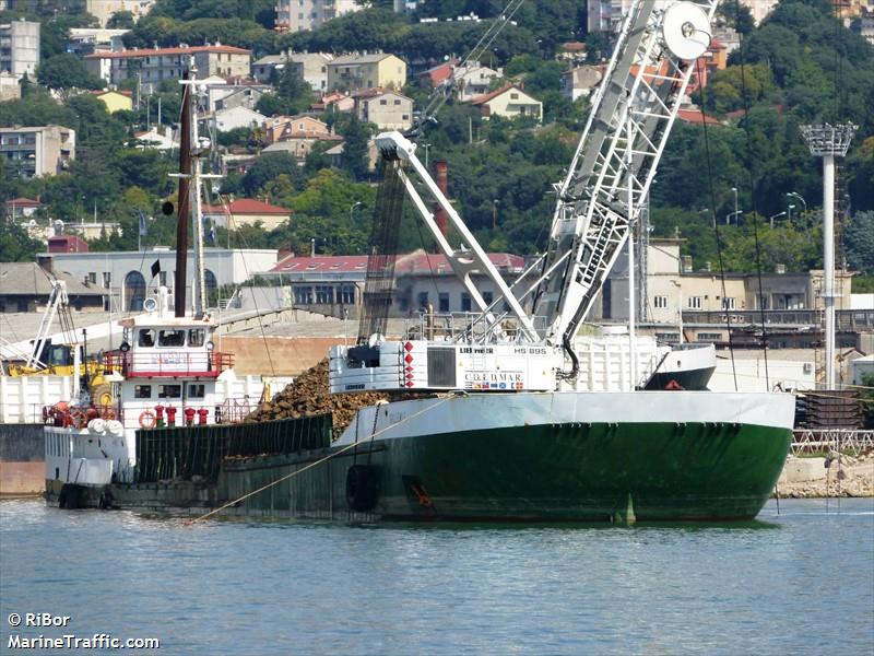 guglielmo g. (General Cargo Ship) - IMO 7732418, MMSI 247049800, Call Sign ITDJ under the flag of Italy