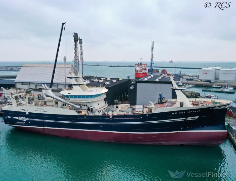 borkur (Fishing Vessel) - IMO 9865702, MMSI 251458000, Call Sign TFEW under the flag of Iceland