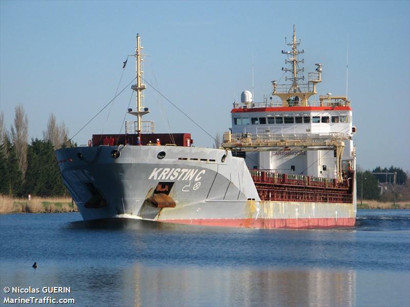 kristin c (General Cargo Ship) - IMO 9523938, MMSI 255806128, Call Sign CQAB6 under the flag of Madeira